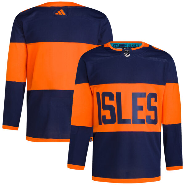 Men's adidas  Navy New York Islanders 2024 NHL Stadium Series Primegreen Authentic Jersey