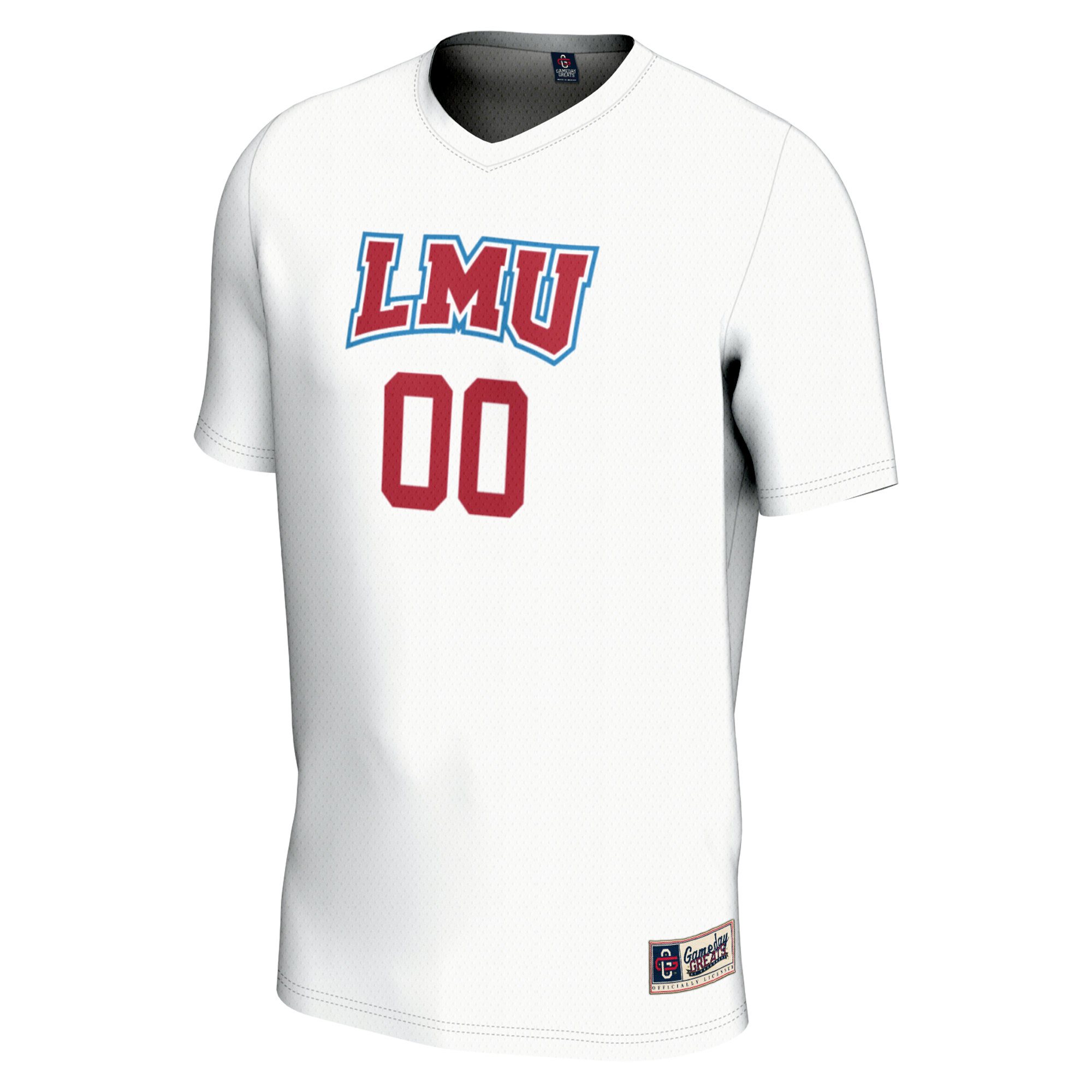 Youth GameDay Greats White Loyola Marymount Lions Lightweight NIL Pick-A-Player Men's Soccer Jersey - Image 3
