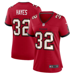 Women's Nike Josh Hayes  Red Tampa Bay Buccaneers  Game Jersey