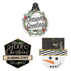 Alabama State Hornets Ornament Bundle