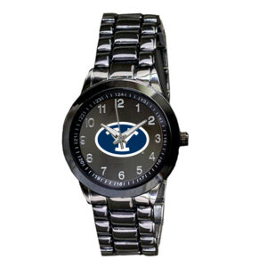 Women's  Gray BYU Cougars Integris Gun Metal Stainless Steel Watch