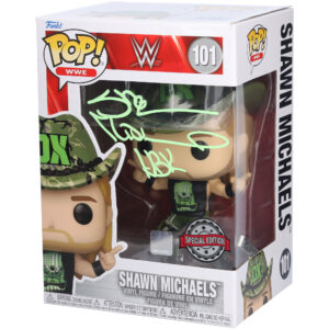 Shawn Michaels WWE Autographed D-Generation X #101 GameStop Exclusive Funko Pop! Vinyl Figure