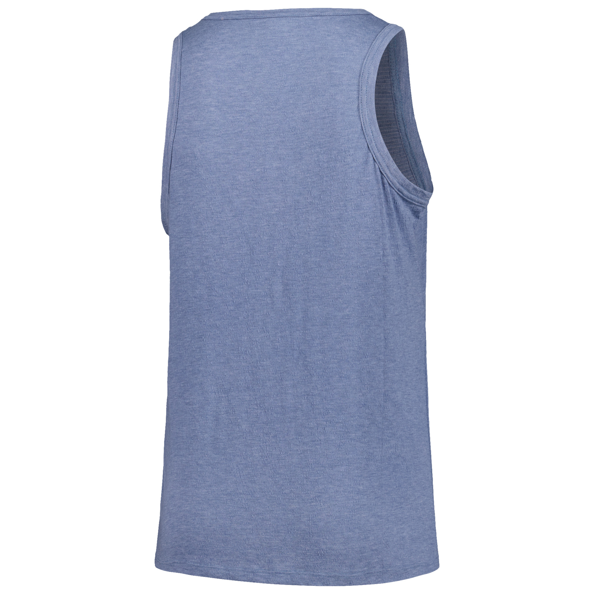 Women's Soft as a Grape Navy Atlanta Braves Plus Size Curvy High Neck Tri-Blend Tank Top - Image 10