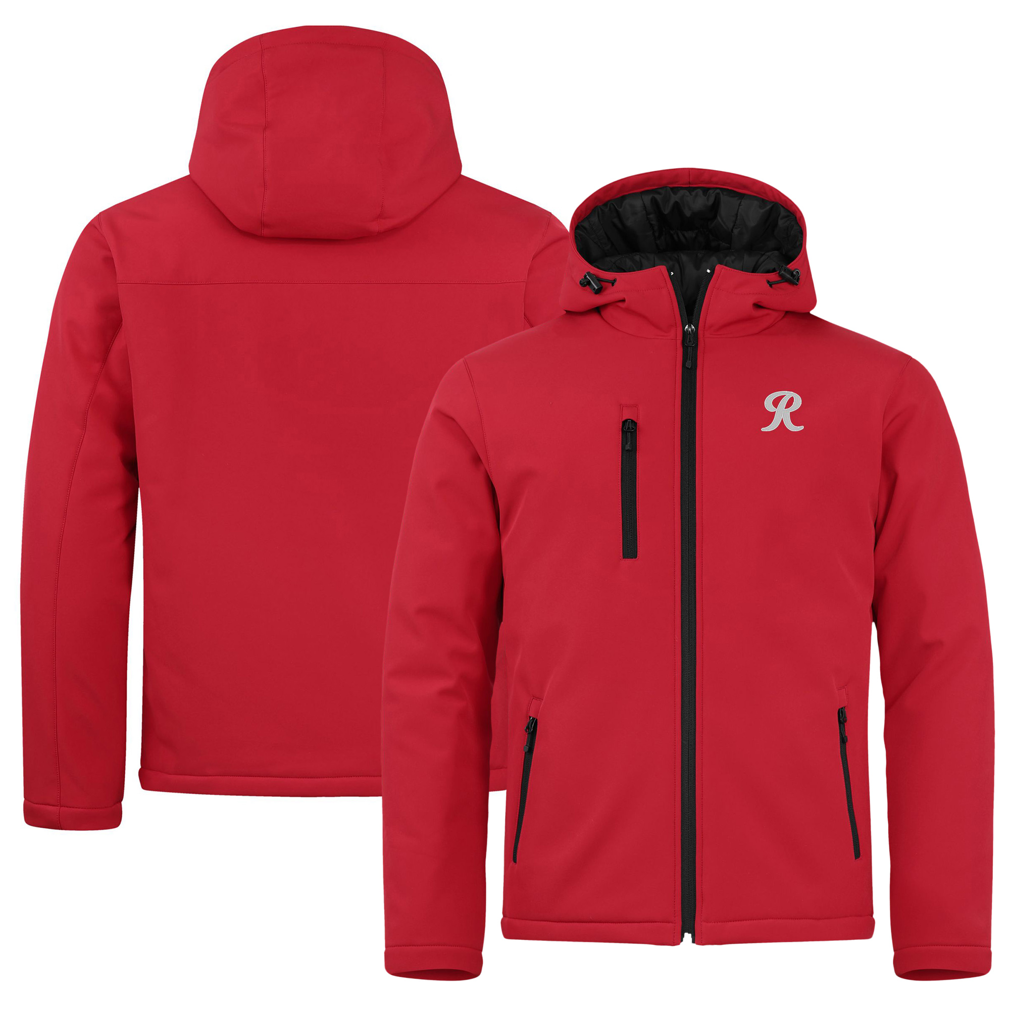 Men's Cutter & Buck Red Tacoma Rainiers Clique Equinox Insulated Softshell Full-Zip Jacket - Image 5