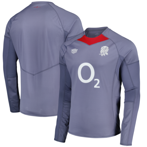 England Rugby Contact Drill Top - Grey - Mens
