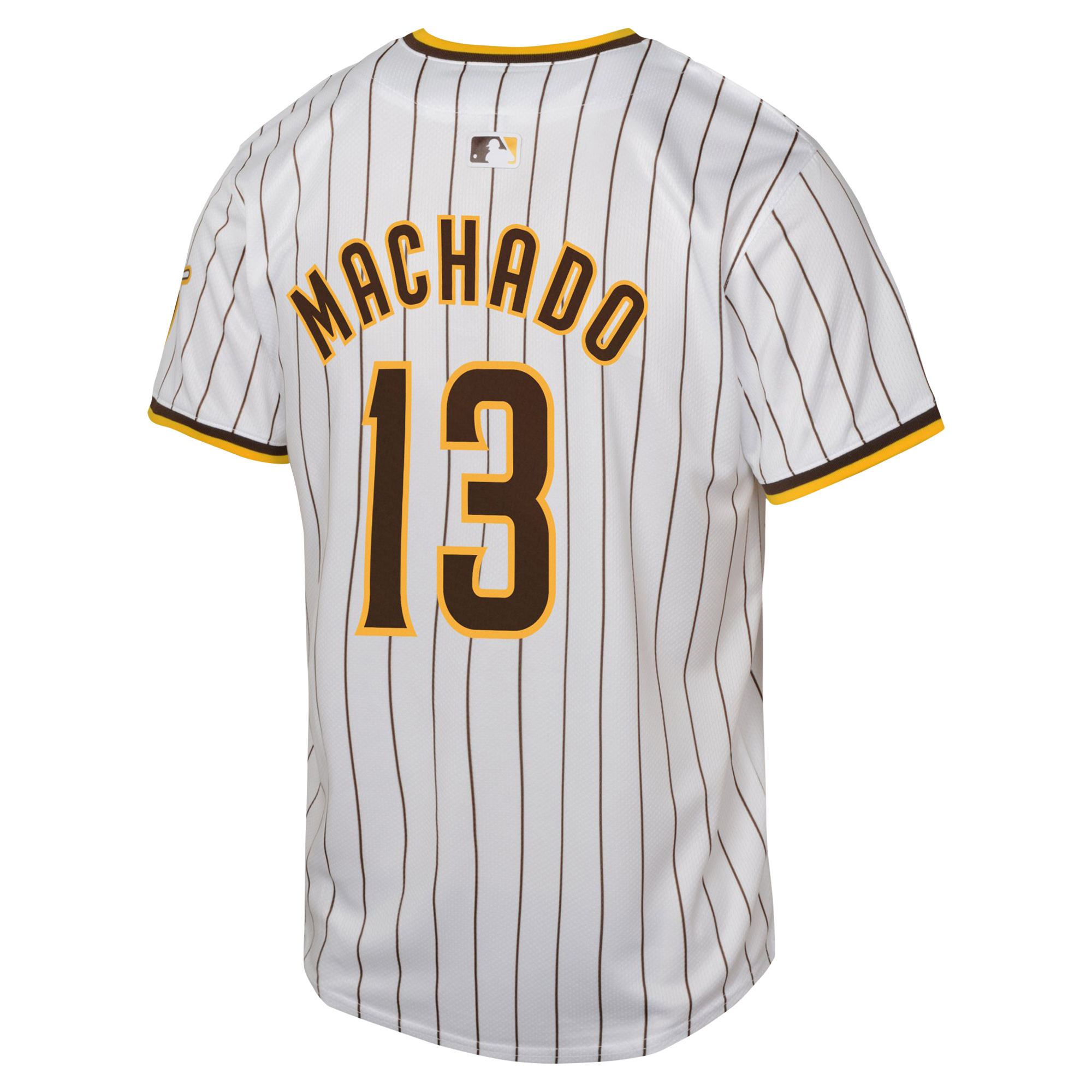 Youth Nike Manny Machado White San Diego Padres Home Limited Player Jersey - Image 8