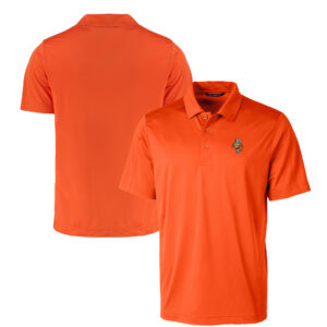 Men's Cutter & Buck  Orange Tennessee Volunteers Vault Prospect Textured Stretch Polo