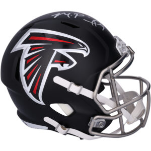 Michael Penix Jr. Atlanta Falcons Autographed Riddell Speed Replica Helmet