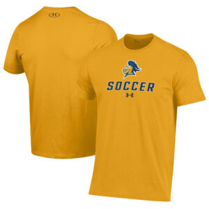 Men's Under Armour Maize Carleton Knights Soccer Performance T-Shirt