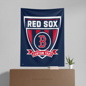 The Northwest Group  Boston Red Sox 71" x 74" Personalized Allegiance Wall Hanging