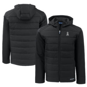 Women's Cutter & Buck  Heather Gray Washington Huskies Adapt Eco Knit Heather Recycled Full-Zip Jacket