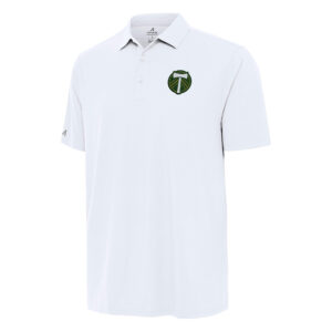 Men's Antigua White Portland Timbers Era Polo