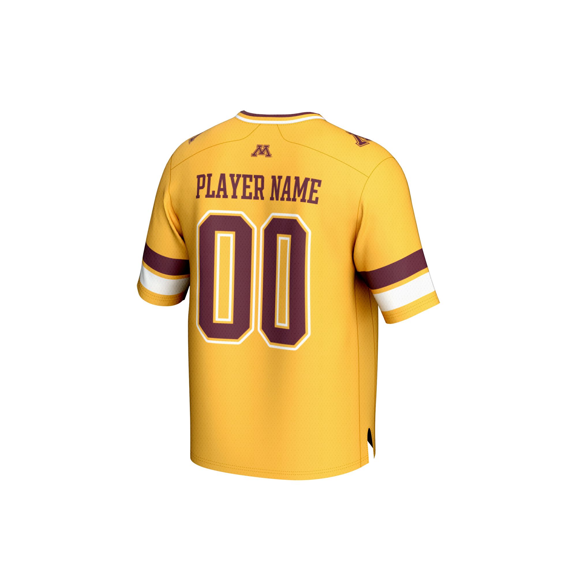 Youth GameDay Greats Gold Minnesota Golden Gophers NIL Pick-A-Player Football Fashion Jersey - Image 7
