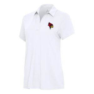 Women's Antigua White Illinois State Redbirds Era Polo