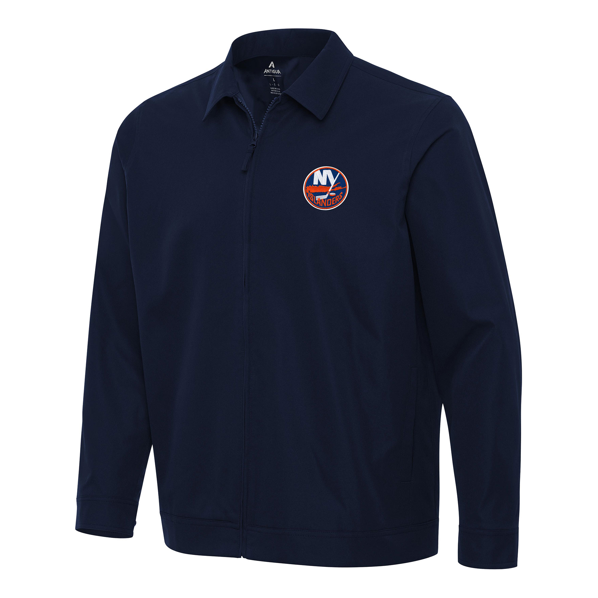 Men's Antigua Navy New York Islanders Pivot Full-Zip Jacket