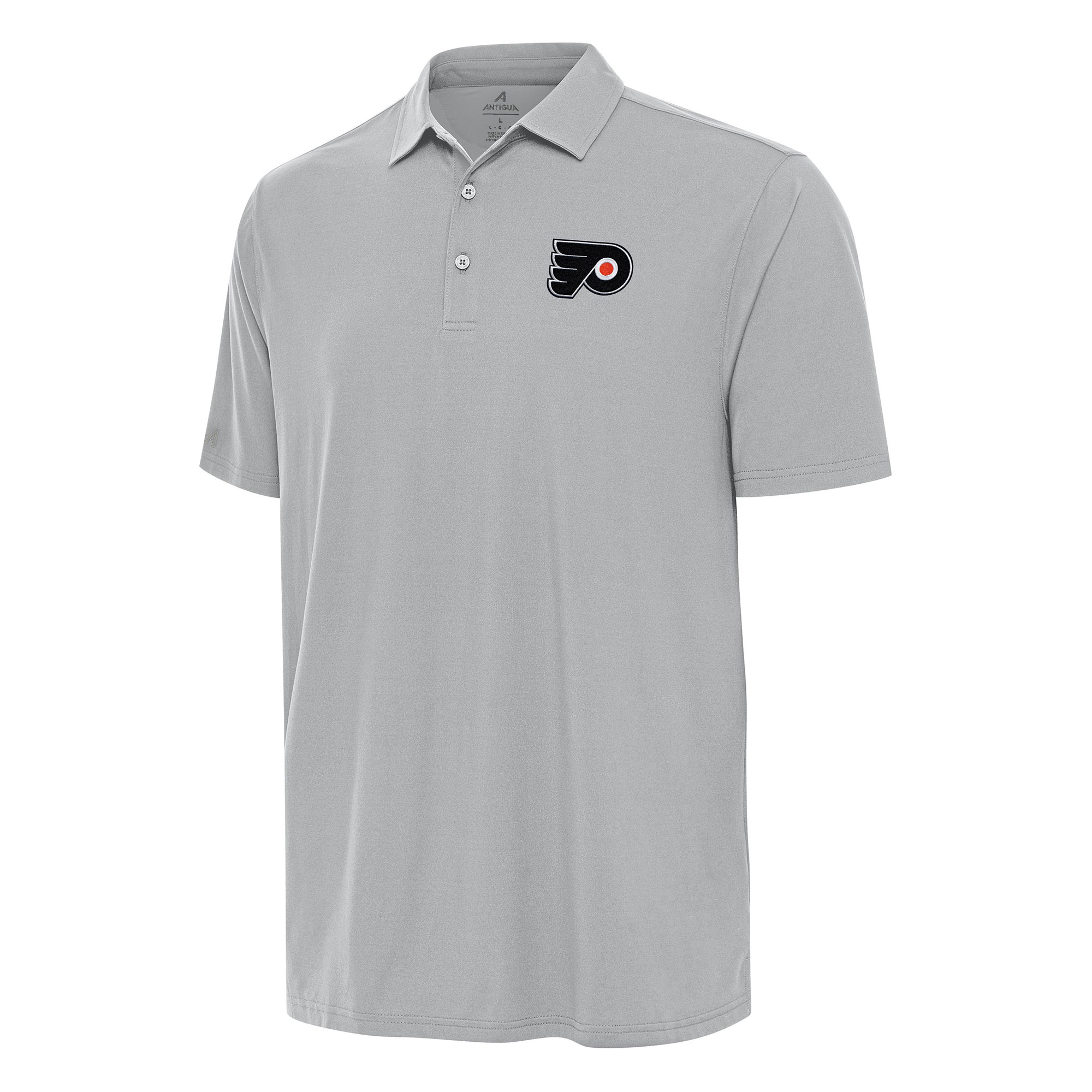 Men's Antigua Gray Philadelphia Flyers Era Polo