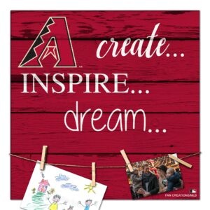 Arizona Diamondbacks 18'' x 18'' Create Inspire Dream Sign
