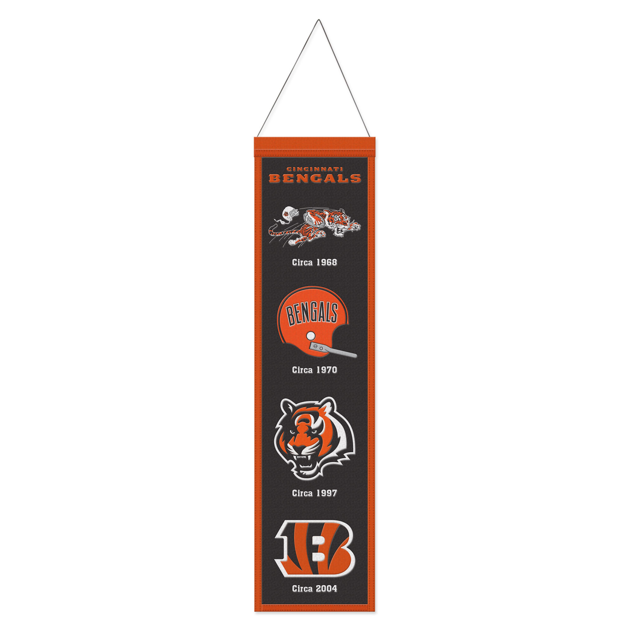 WinCraft Cincinnati Bengals 8" x 32" Evolution Banner