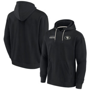 Unisex Fanatics Black San Francisco 49ers Elements Super Soft Fleece Pullover Hoodie