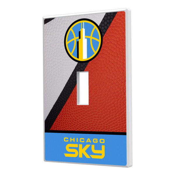 Chicago Sky Basketball Single Toggle Lightswitch Plate