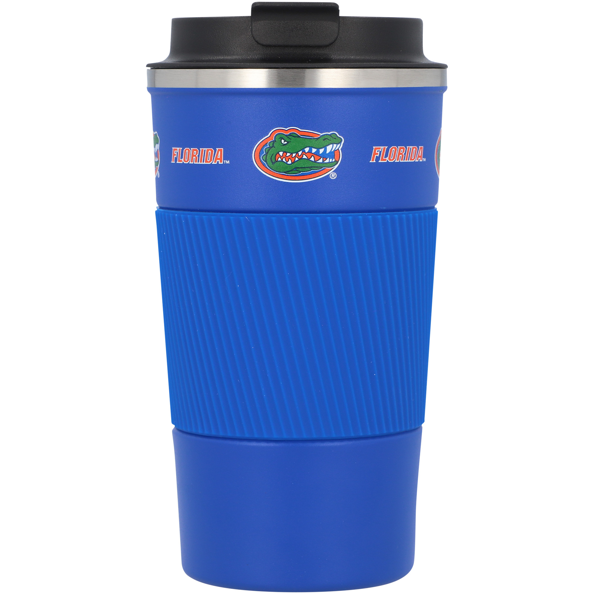 Florida Gators 18oz Coffee Tumbler with Silicone Grip - Image 4