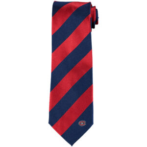 Men's Montreal Canadiens Regiment Woven Silk Tie