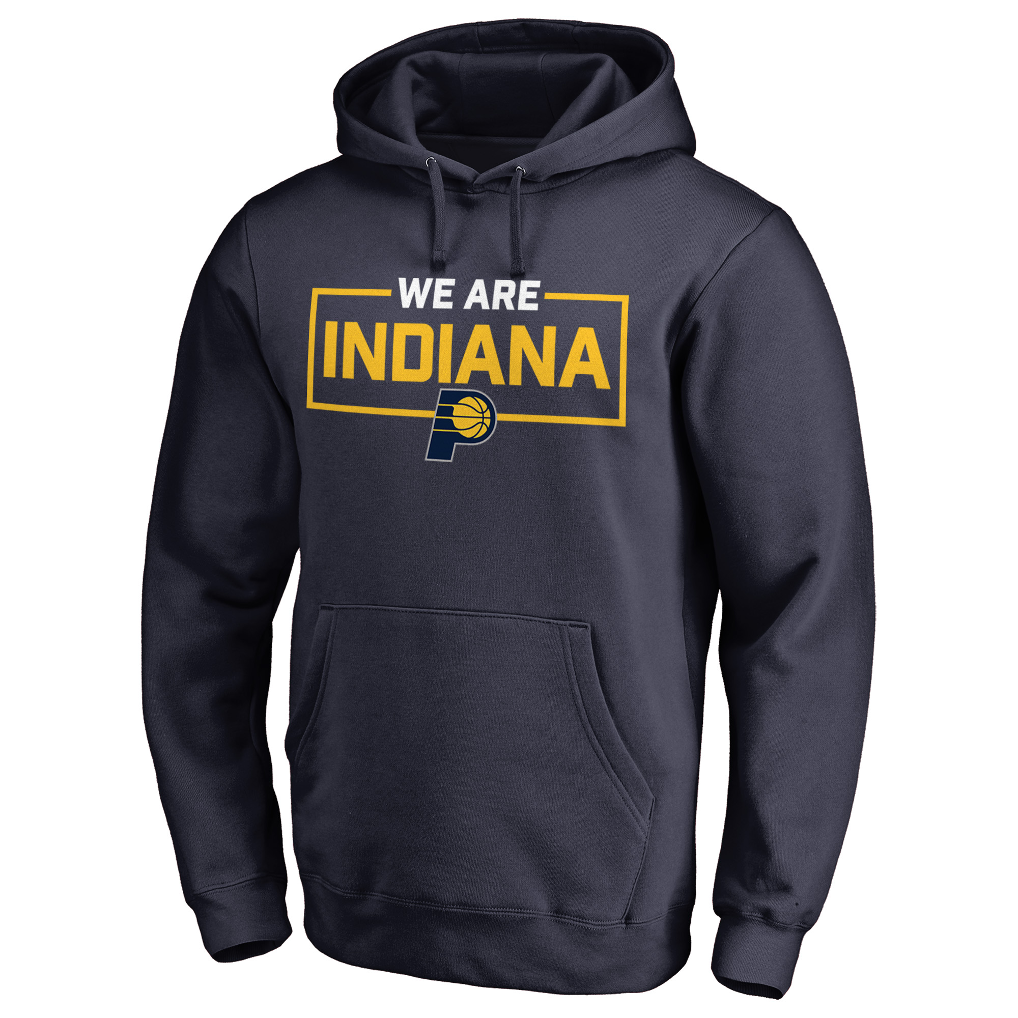 Men's Navy Indiana Pacers We Are Iconic Collection Pullover Hoodie