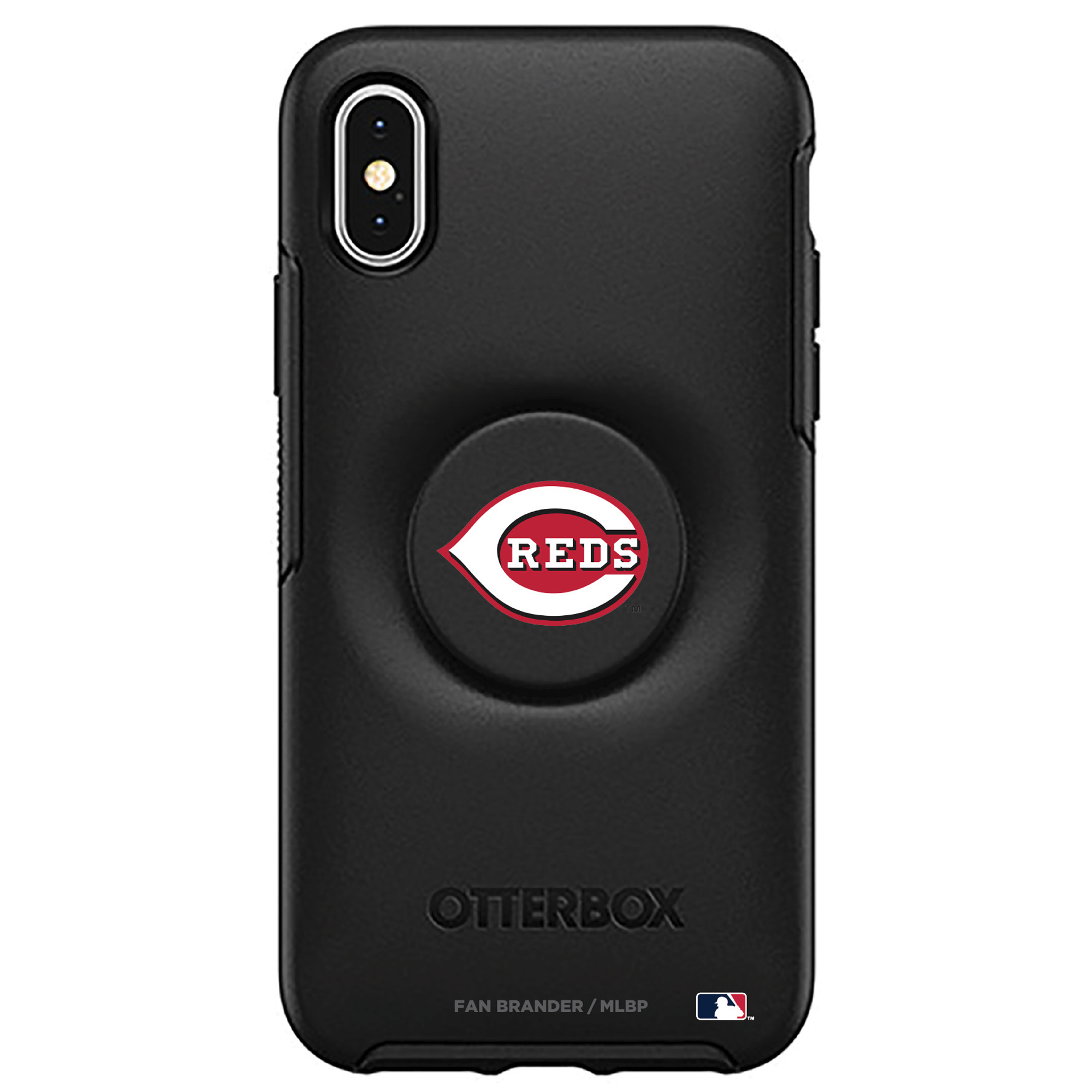 OtterBox Cincinnati Reds Otter + Pop Symmetry Series iPhone Case with Integrated PopSockets PopGrip