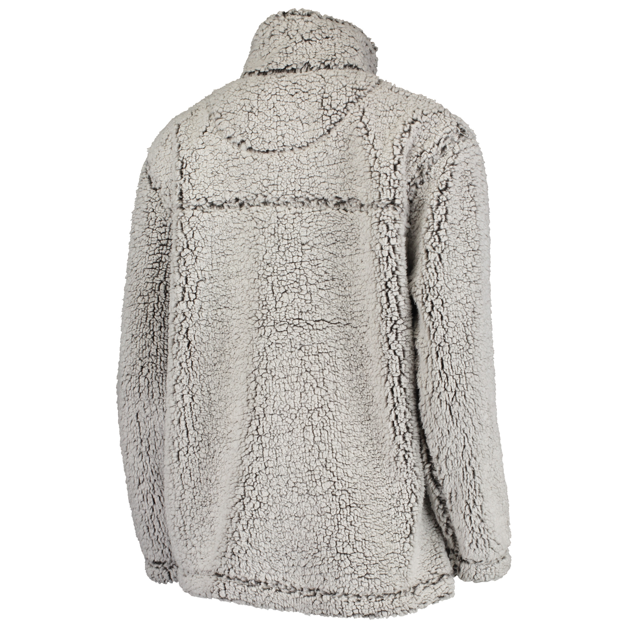 Women's G-III 4Her by Carl Banks Gray Los Angeles Kings Sherpa Quarter-Zip Pullover Jacket - Image 7