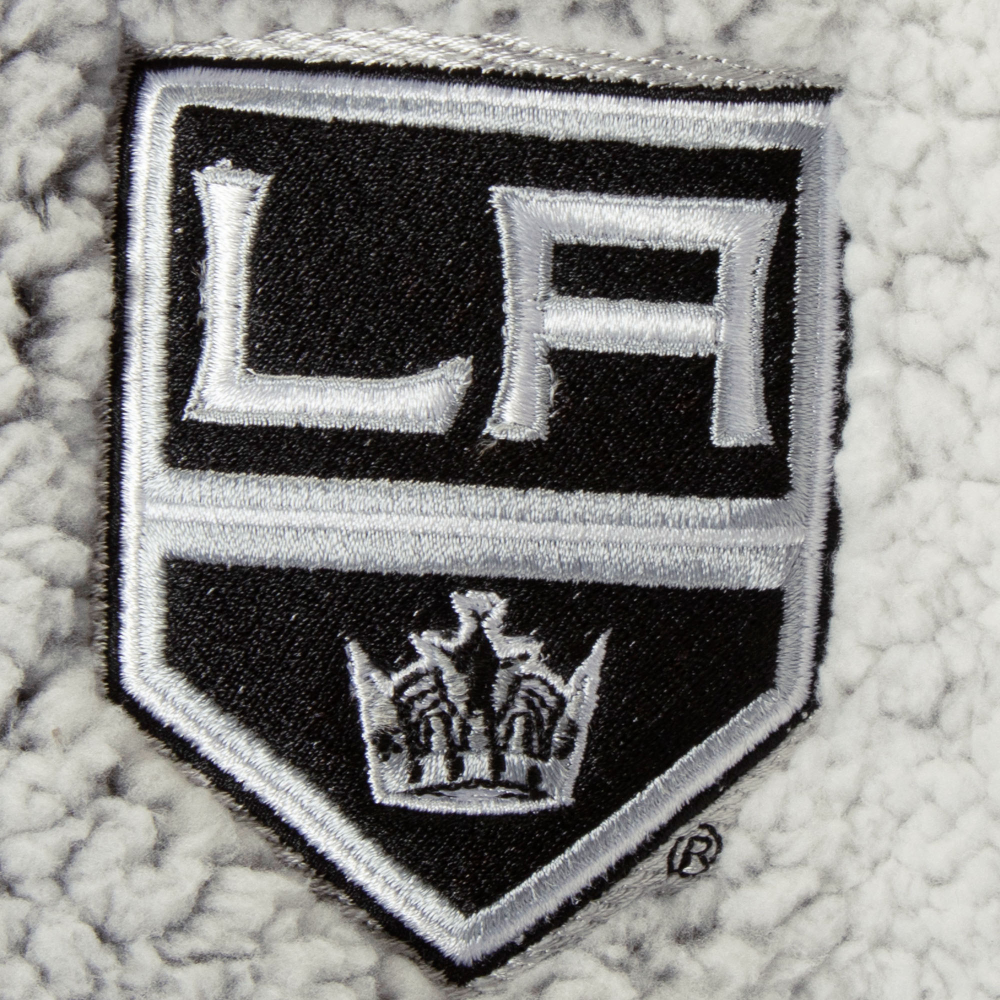 Women's G-III 4Her by Carl Banks Gray Los Angeles Kings Sherpa Quarter-Zip Pullover Jacket - Image 14