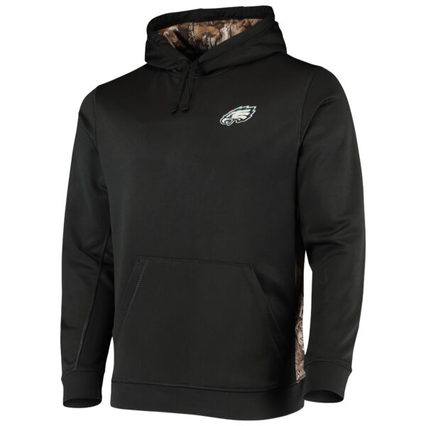 Men's Dunbrooke Black/Realtree Camo Philadelphia Eagles Logo Ranger Pullover Hoodie - Image 7