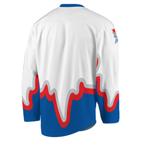 Youth White/Royal Toronto Rock Replica Jersey - Image 7