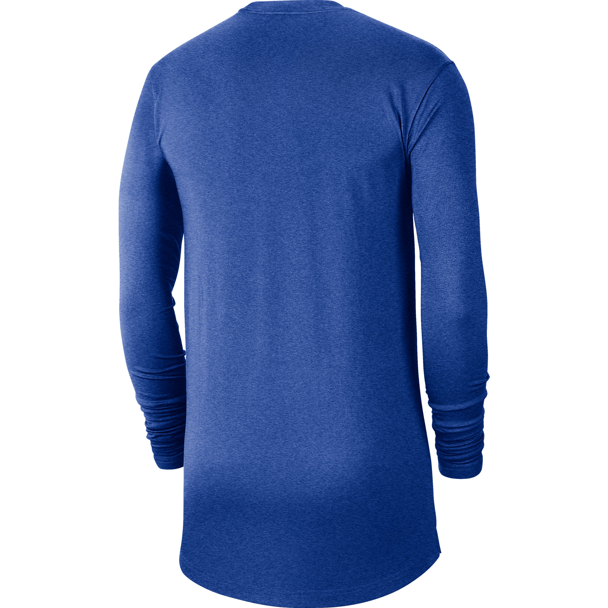 Men's Nike Royal Duke Blue Devils Textured Long Sleeve T-Shirt - Image 4