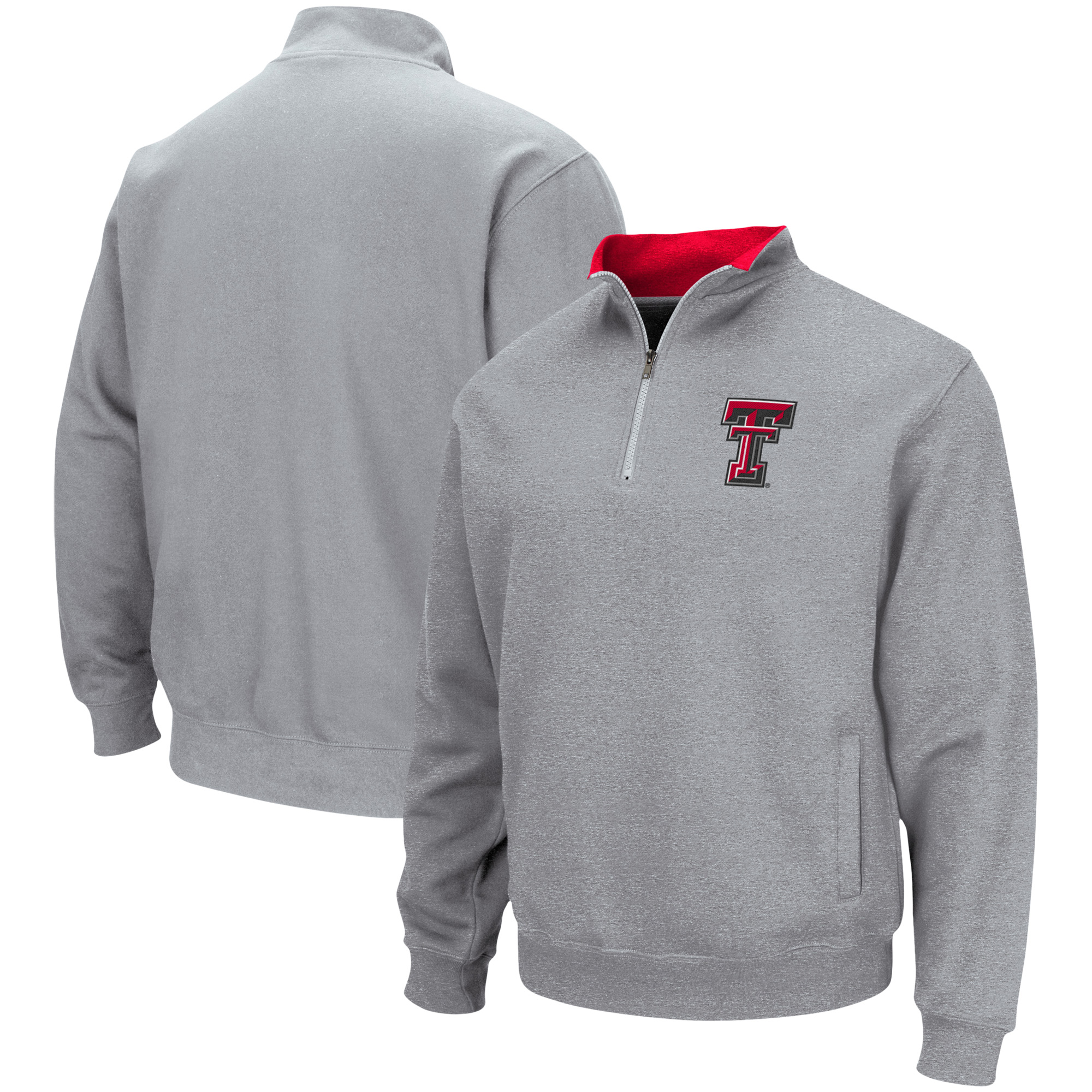Men's ProSphere Royal Delaware Fightin' Blue Hens Equestrian Crewneck Pullover Sweatshirt - Image 2