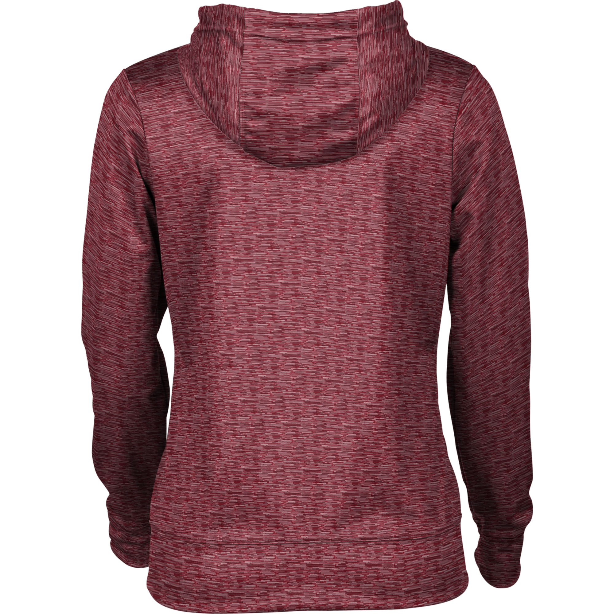 Women's Crimson Indiana University South Bend Titans Softball Pullover Hoodie - Image 7