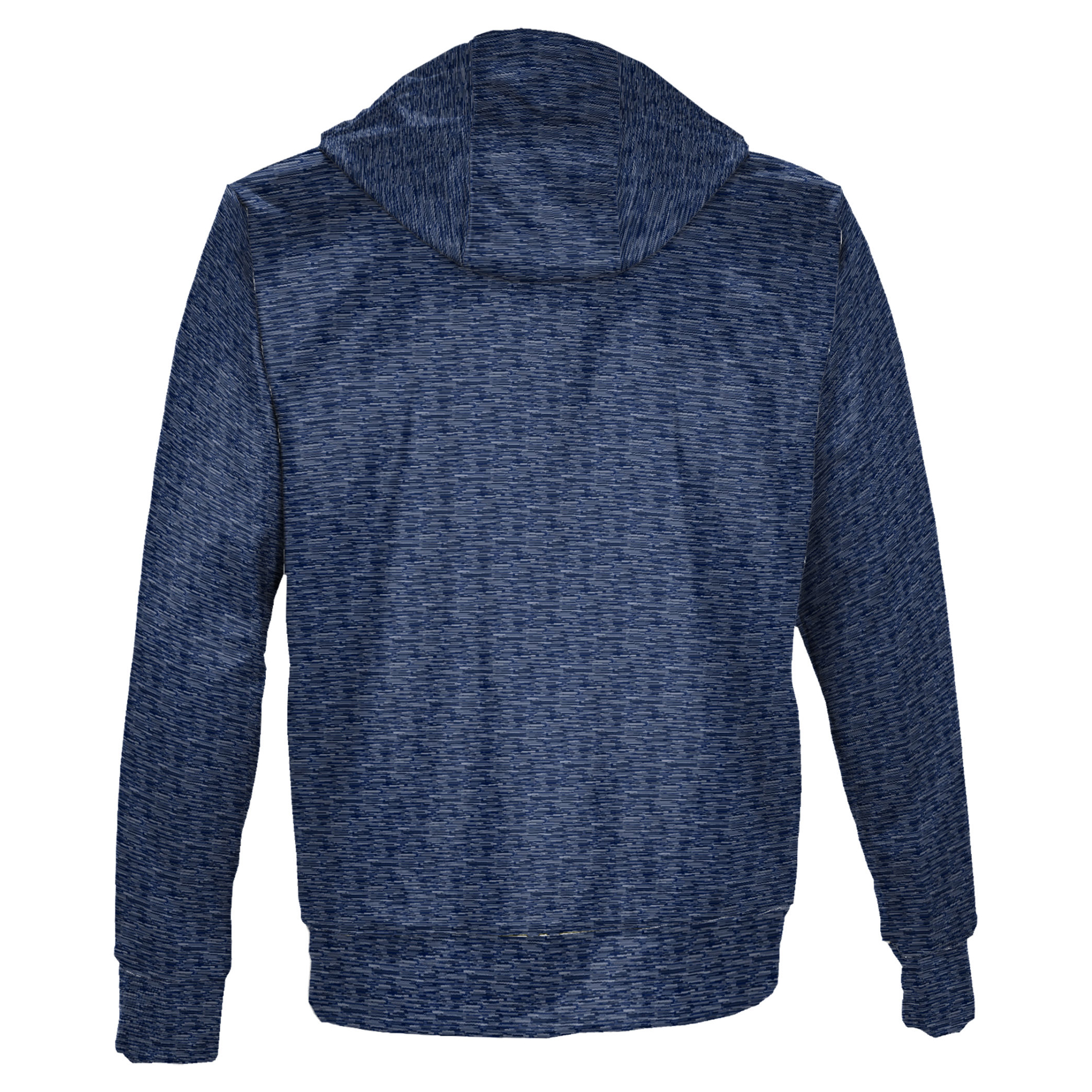 Men's ProSphere Blue Pace University Setters Business Name Drop Pullover Hoodie - Image 4