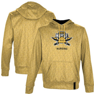 Men's ProSphere Gold Northern Kentucky University Norse Nursing Name Drop Pullover Hoodie