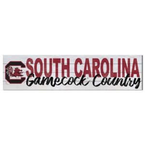 South Carolina Gamecocks 40'' x 10'' Logo Sign