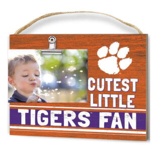 Clemson Tigers 8'' x 10'' Cutest Little Team Logo Clip Photo Frame