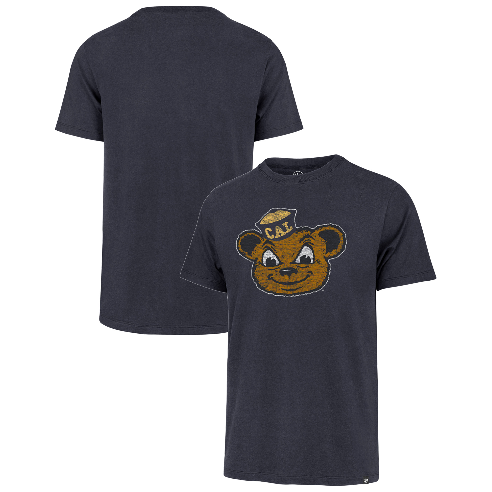 Men's '47 Navy Cal Bears Premier Franklin T-Shirt - Image 2