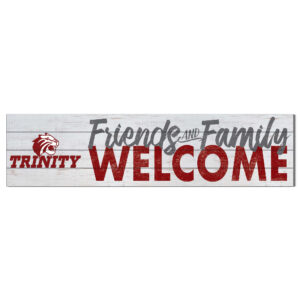 Trinity Tigers 10'' x 40'' Friends & Family Welcome Sign