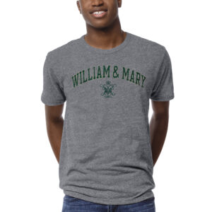 Men's League Collegiate Wear Heather Gray William & Mary Tribe 1965 Victory Falls T-Shirt