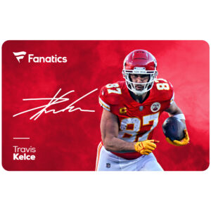 Kansas City Chiefs Travis Kelce Fanatics eGift Card ($10-$500)