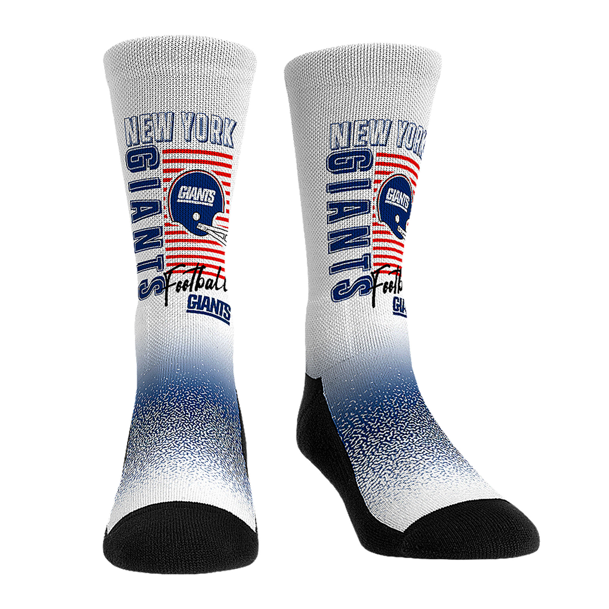 Youth Rock Em Socks New York Giants Throwback Three-Pack Crew Sock Set - Image 3