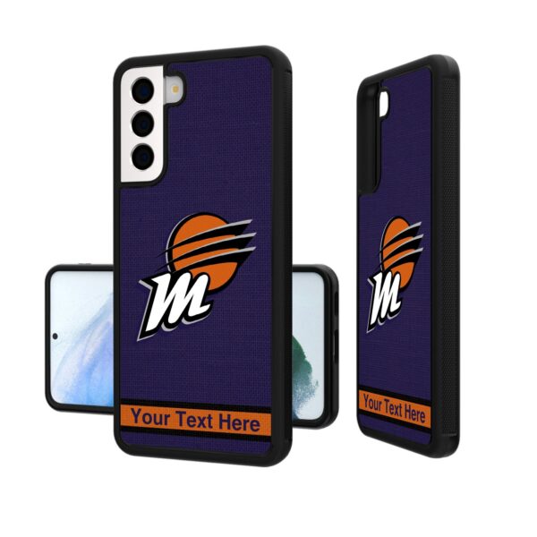 Phoenix Mercury Personalized Stripe Galaxy Bump Case