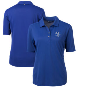 Women's Cutter & Buck Royal Air Force Falcons Team Virtue Eco Pique Recycled Polo