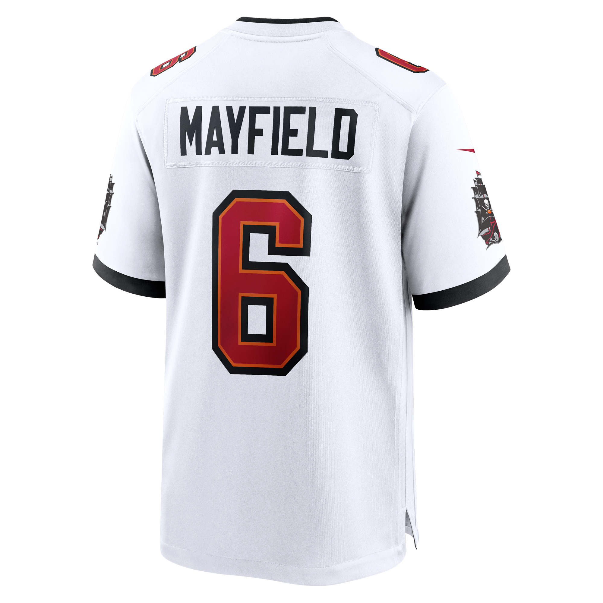Men's Nike Baker Mayfield White Tampa Bay Buccaneers Away Game Jersey - Image 7