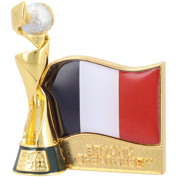France Women's National Team 2023 FIFA Women's World Cup Trophy Pin - Image 2