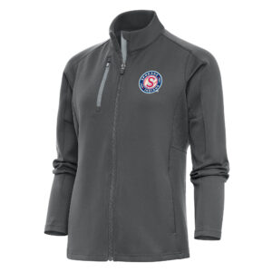Women's Antigua  Pewter Spokane Indians Generation Full-Zip Jacket