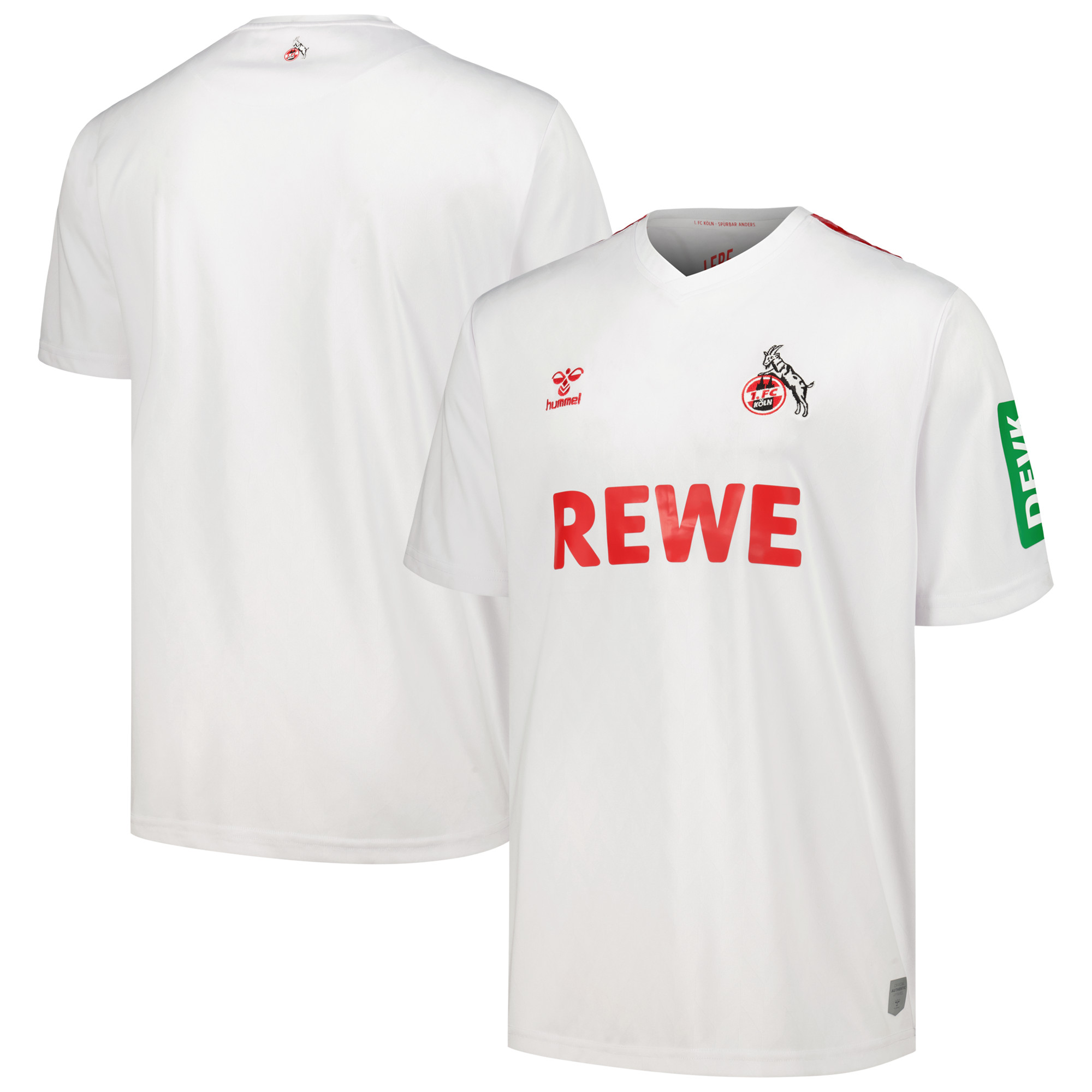 Men's White 1. FC Köln 2023/24 Home Replica Jersey